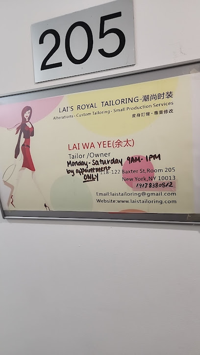 Lai's Royal Tailoring — 1